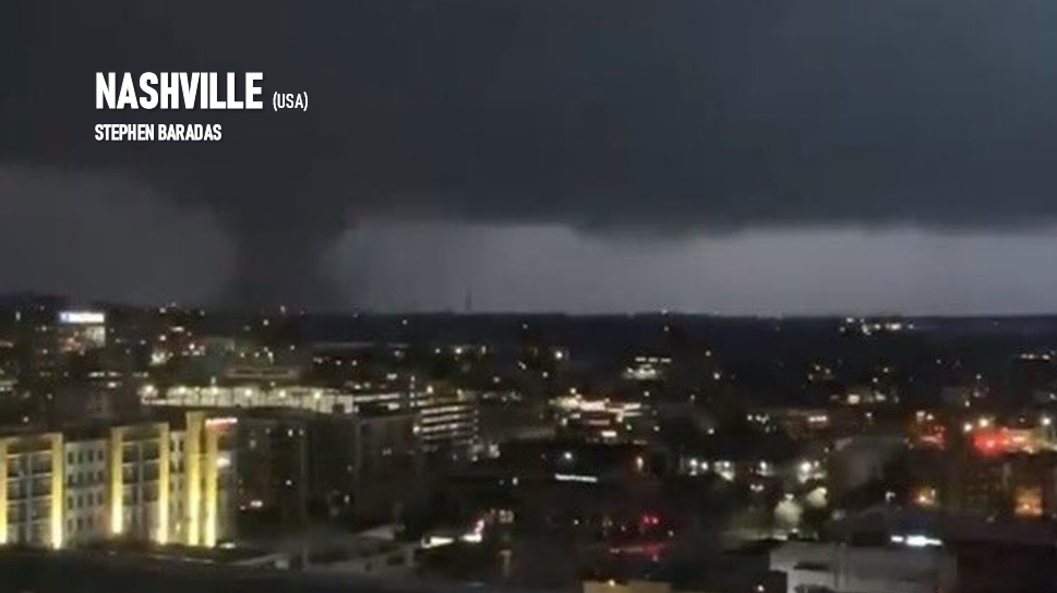 Illustration de l'actualité Nashville frappé par une tornade !