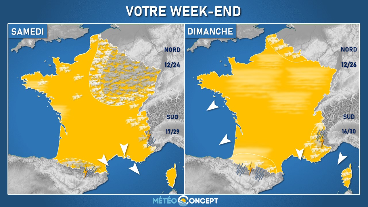 Illustration de l'actualité Vers un week-end estival