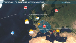 Illustration de l'actualité Des conditions météo souvent instables avec des températures à peine de saison